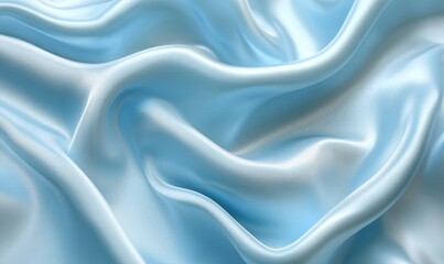 Obraz premium Pastel blue turquoise gradient background, soft textures texture, social media banner, vivid highlights, Generative AI