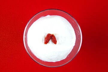 おいしい杏仁豆腐