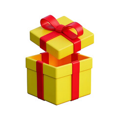 open gift box