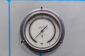 The gauge used to measure the working condition of the air is called Pressure Gauge.