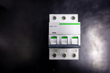 The trip switch is activated to protect the equipment from damage. It is called a circuit breaker.