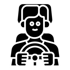 steering Solid icon