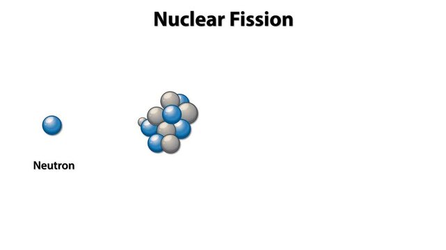 Nuclear Fission Process Illustrated