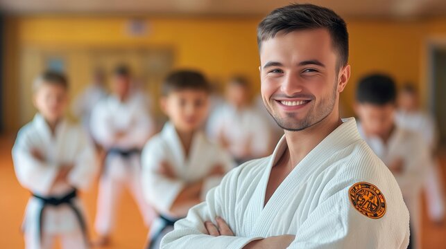 Dynamic Group Training in Martial Arts with Inspiring Instructor