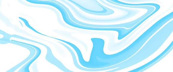 Blue marble swirl texture pattern background.