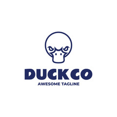 Duckco Line Art Logo
