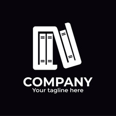 Books, Logo Template Design Vector. Modern Concept Design, Creative Symbol, Icon