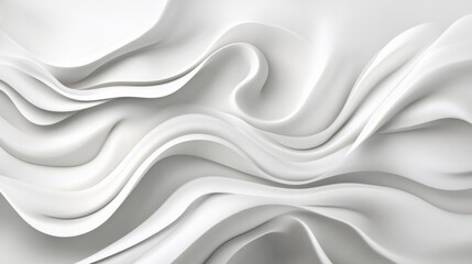 Fototapeta premium abstract white background with gradient color and artistic dynamic line decoration