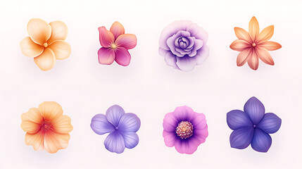 Naklejka premium Minimalist Food Icons for Recipe Apps 