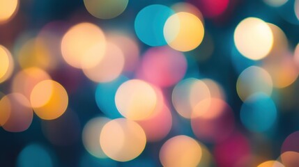 Fototapeta premium Artistic defocused design blending color and texture.