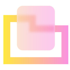 Media Phone Business Widget Pink Peach App Glassmorphism UI Icon Sign and Symbol Design Illustrator Png Svg