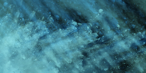 Modern design with Bluck distressed paper background. blue smoke aquarelle smudge illustration smooth light blue colors glow. Beautiful stylist modern blue painting vector.