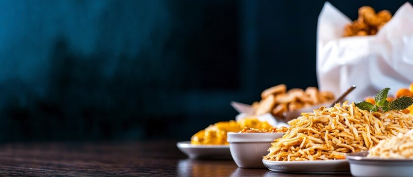Delicious Food Buffet  Appetizers  Snacks    Party Platter