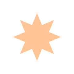 star shape element 