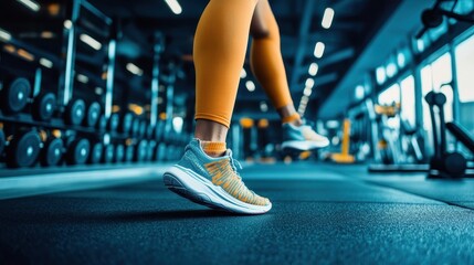 Fitness Journey: Gym Workout in Progress