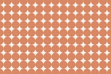 Aesthetic circle background, geometric pattern in orange