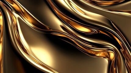 Obraz premium Metallic gold background with smooth finish.