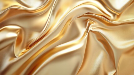 Metallic gold background with smooth finish.