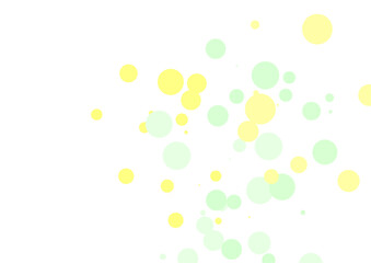 Fresh and Vibrant Yellow and Green Dot Pattern Background