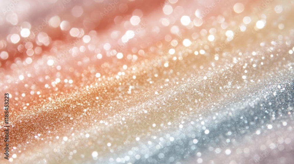 Poster subtle glittering gradient with soft transitions.