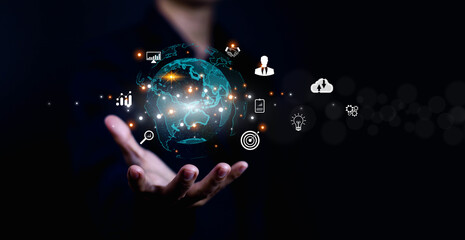 Leadership has quality management concepts and strategies. Businesses around the world have finance and use digital systems to store data. Having a good team leads to success according to the goals.
