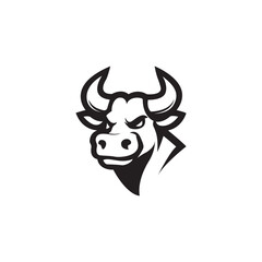 Bull head mascot.
