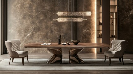 Luxury Modern Dining Room Interior Design