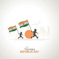 India Republic Day Creative Design for Social Media Post