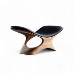 Modern Designer Chair with Sleek Curved Shape and Elegant Finish