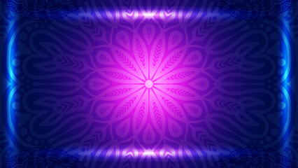 Luxury golden islamic wedding invitation ornament pattern border background banner for ramadan milad un nabi	