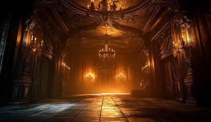 Enchanting Fantasy Palace Interior Design 