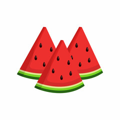 Watermelon Vector Image And Illustration