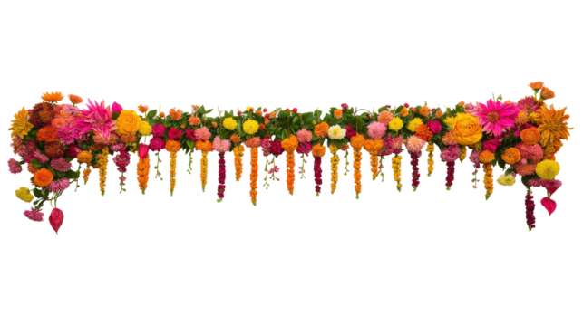 Floral Archway:  A vibrant and abundant floral archway, bursting with color and texture, creates a stunning visual focal point, perfect for weddings, events, and celebrations. 