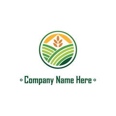 Agriculture logo vector