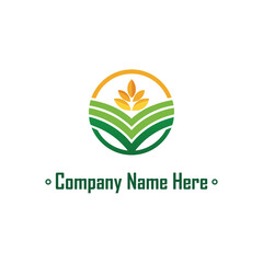 Agriculture logo vector