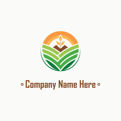 Agriculture logo vector