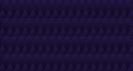 illustration background of a triangle colored blue with abstract form and glow effect isolated on a black background
