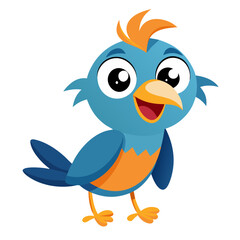 Cartoon Bird Character