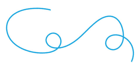 Set of blue thread icons. blue long thread icon. eps 10.