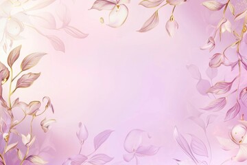 Naklejka premium Abstract gold flower background