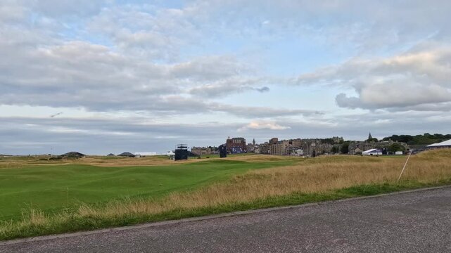 Timelapse of St Andrews Golf Course