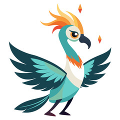Surreal Hybrid Bird 