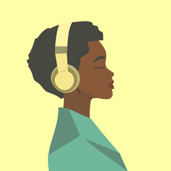 person with headphones