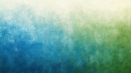 32.A soft gradient background transitioning smoothly from pastel blue at the top to fresh green at the bottom, with a subtle texture that adds depth while maintaining a clean and modern look.