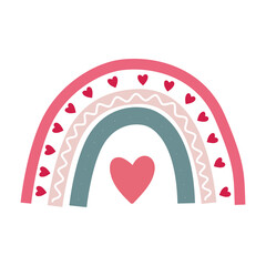 valentine card with heart