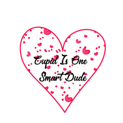 red heart on white
