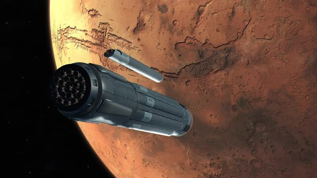 Nuclear Weapons Being Launched at the Planet Mars to Initiate Terraforming