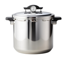 Stainless Steel Pressure Cooker with Gauge