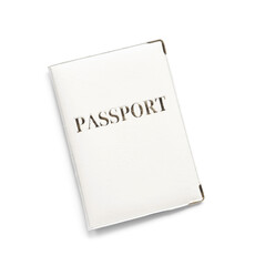 Passport isolated on white background