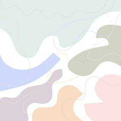 Abstract Shapes Background